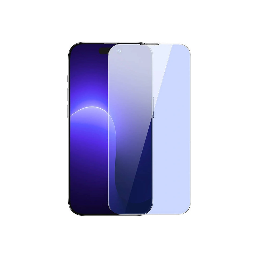 Hurtownia GSM - Sticlă temperată Baseus Crystal Anti Blue Light Anti Dust SGBL120102 0.3mm Apple iPhone 14 Pro [2 PACK] - SGBL120102 - {ean13} - Hurt