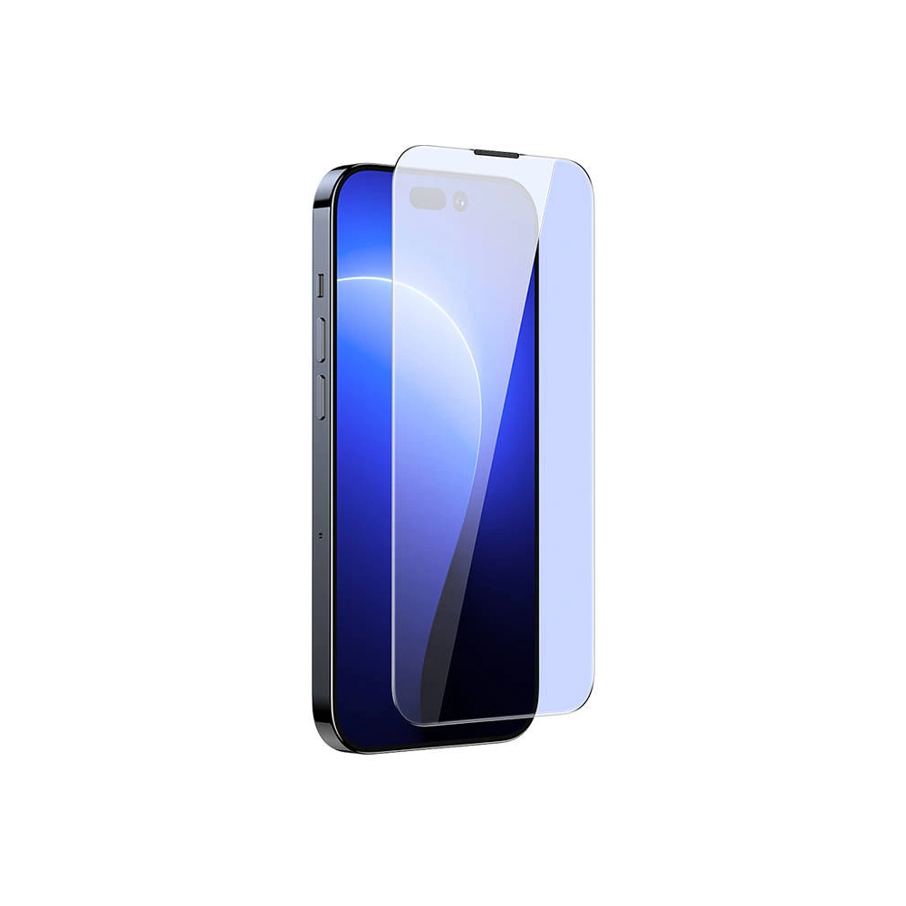 Hurtownia GSM - Sticlă temperată Baseus Crystal Anti Blue Light Anti Dust SGBL120102 0.3mm Apple iPhone 14 Pro [2 PACK] - SGBL120102 - {ean13} - Hurt