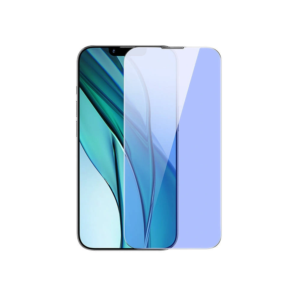 Hurtownia GSM - Edzett üveg Baseus Crystal Anti Blue Light Anti Dust SGBL120202 0.3mm Apple iPhone 14 Plus / 15 Plus / 13 Pro Max [2 PACK] - SGBL120202 - {ean13} - Hurt