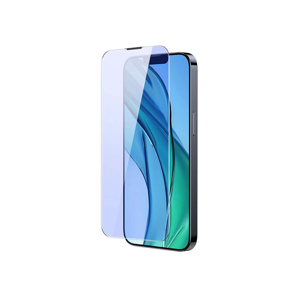 Hurtownia GSM - Szkło hartowane Baseus Crystal Anti Blue Light Anti Dust SGBL120202 0.3mm Apple iPhone 14 Plus / 15 Plus/ 13 Pro Max [2 PACK] - SGBL120202 - {ean13} - Hurt