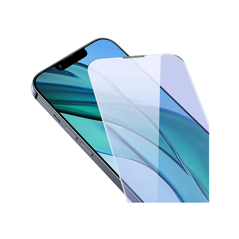 Hurtownia GSM - Szkło hartowane Baseus Crystal Anti Blue Light Anti Dust SGBL120202 0.3mm Apple iPhone 14 Plus / 15 Plus/ 13 Pro Max [2 PACK] - SGBL120202 - {ean13} - Hurt