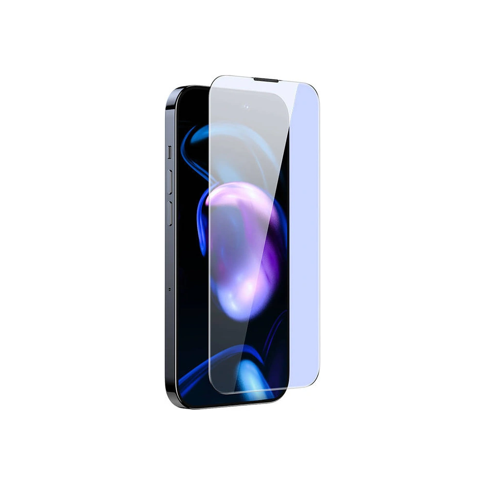 Hurtownia GSM - Edzett üveg Baseus Crystal Anti Blue Light Anti Dust SGBL120302 0.3mm Apple iPhone 14 Pro Max [2 PACK] - SGBL120302 - {ean13} - Hurt