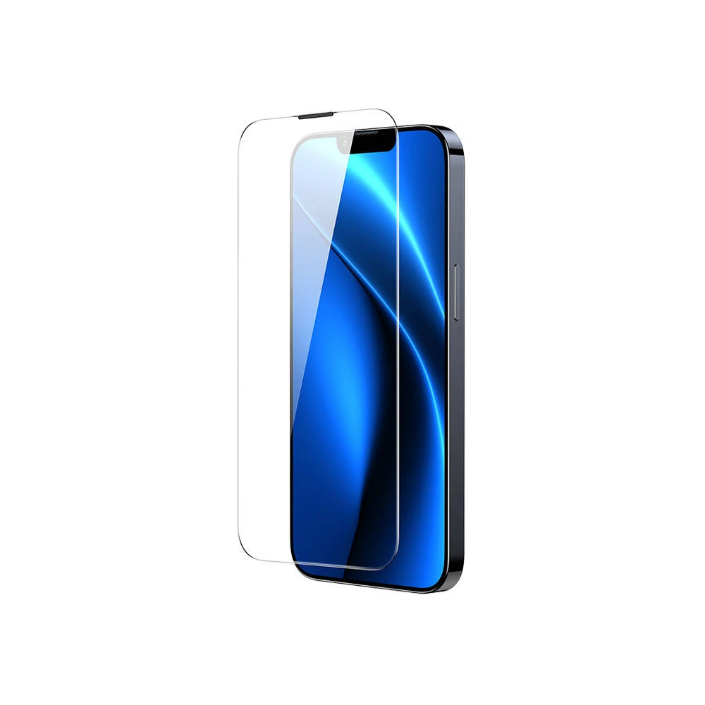 Hurtownia GSM - Gehärtetes Glas Baseus Crystal Anti Dust SGBL170002 0.3mm Apple iPhone 14/13/13 Pro [2 PACK] - BSU3764 - {ean13} - Hurt