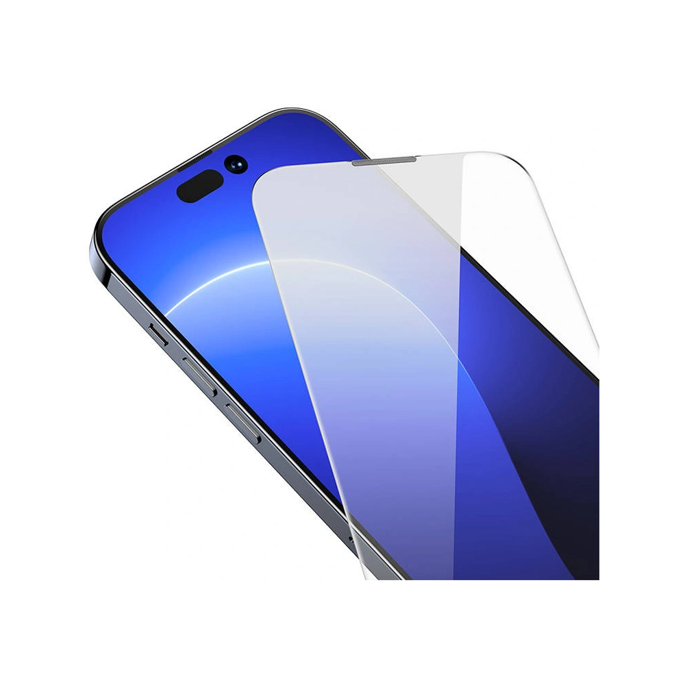 Hurtownia GSM - Gehärtetes Glas Baseus Crystal Anti Dust SGBL170102 0.3mm Apple iPhone 14 Pro [2 PACK] - BSU3765 - {ean13} - Hurt