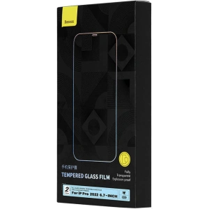 Szkło hartowane Baseus Crystal Anti Dust SGBL170302 0.3mm Apple iPhone 14 Pro Max [2 PACK]