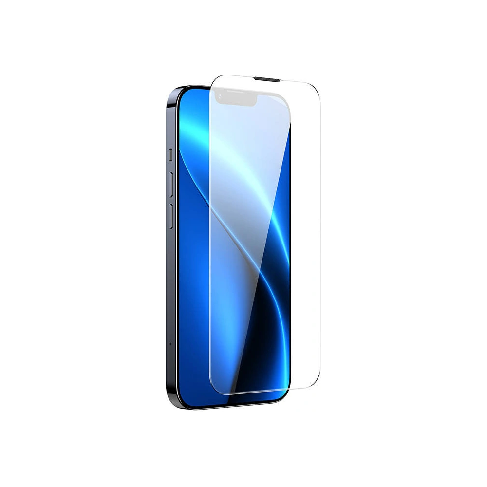Hurtownia GSM - Gehärtetes Glas Baseus Crystal Anti Dust SGJC040002 0.3mm Apple iPhone 14/13/13 Pro [2 PACK] - BSU3772 - {ean13} - Hurt