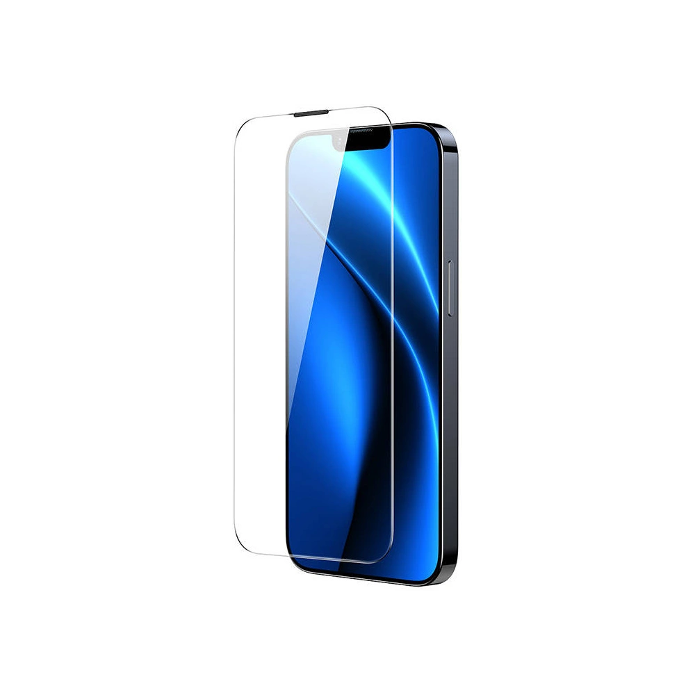 Hurtownia GSM - Gehärtetes Glas Baseus Crystal Anti Dust SGJC040002 0.3mm Apple iPhone 14/13/13 Pro [2 PACK] - BSU3772 - {ean13} - Hurt