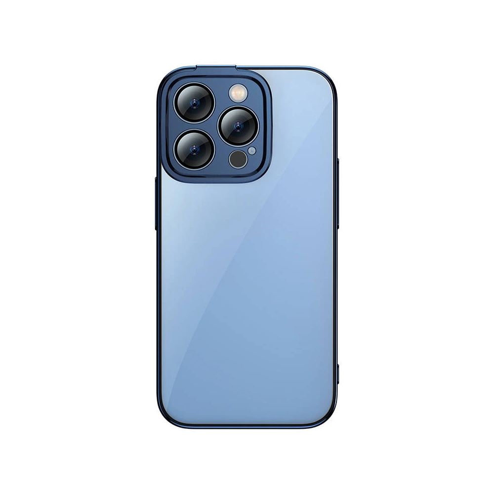 Hurtownia GSM - Tok + üveg Baseus Glitter Apple iPhone 14 Pro Max (kék) - BSU3776 - {ean13} - Hurt