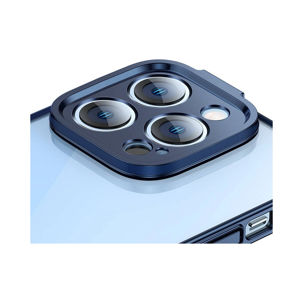 Hurtownia GSM - Set Case + Glas Baseus Glitter Apple iPhone 14 Pro Max (blau) - BSU3776 - {ean13} - Hurt
