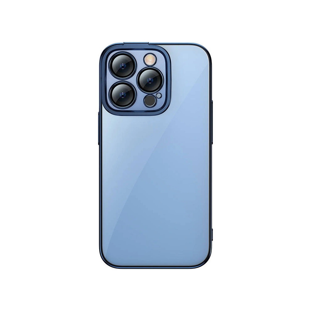 Hurtownia GSM - Tok + üveg Baseus Glitter Apple iPhone 14 Pro (kék) - BSU3778 - {ean13} - Hurt
