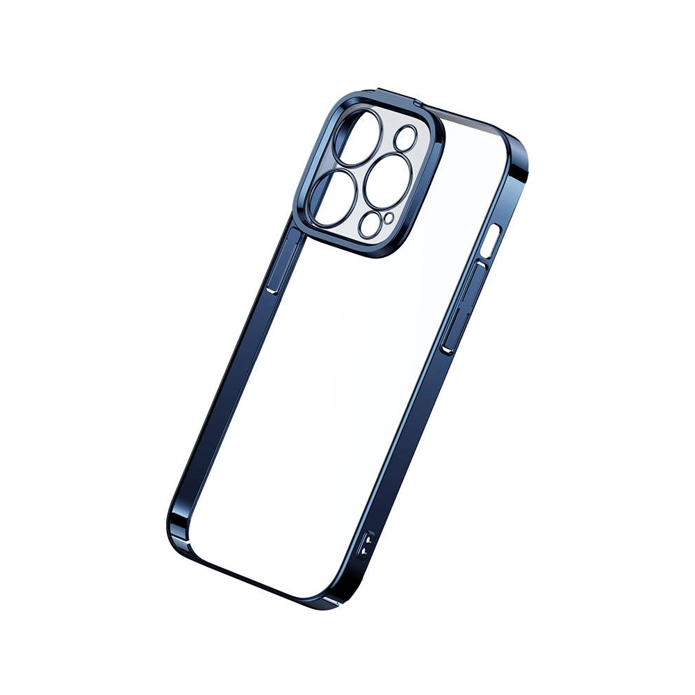 Hurtownia GSM - Set husă + sticlă Baseus Glitter Apple iPhone 14 Pro (albastru) - BSU3778 - {ean13} - Hurt