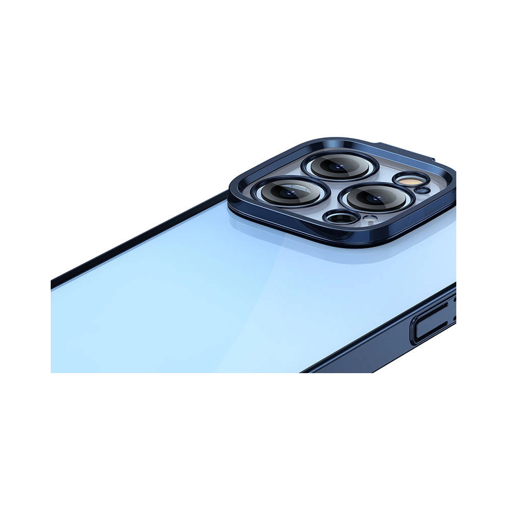 Hurtownia GSM - Set Hülle + Glas Baseus Glitter Apple iPhone 14 Pro (blau) - BSU3778 - {ean13} - Hurt