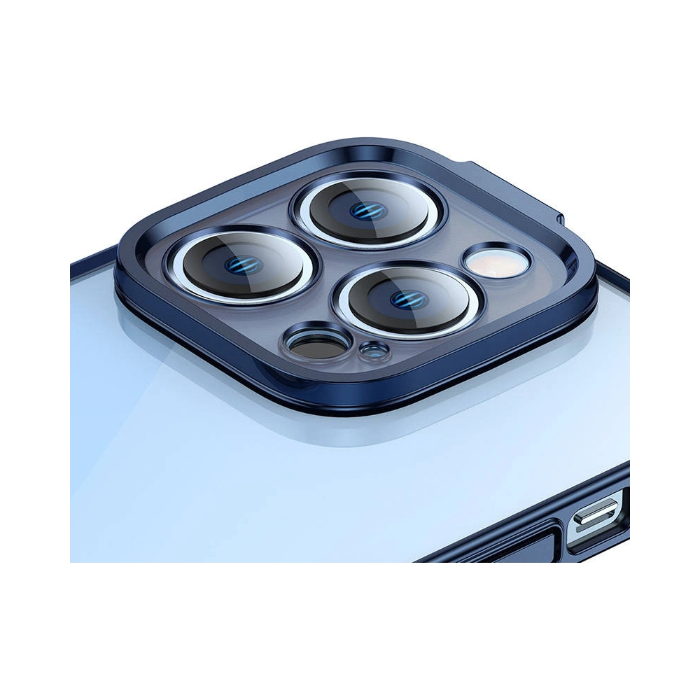 Hurtownia GSM - Set Hülle + Glas Baseus Glitter Apple iPhone 14 Pro (blau) - BSU3778 - {ean13} - Hurt
