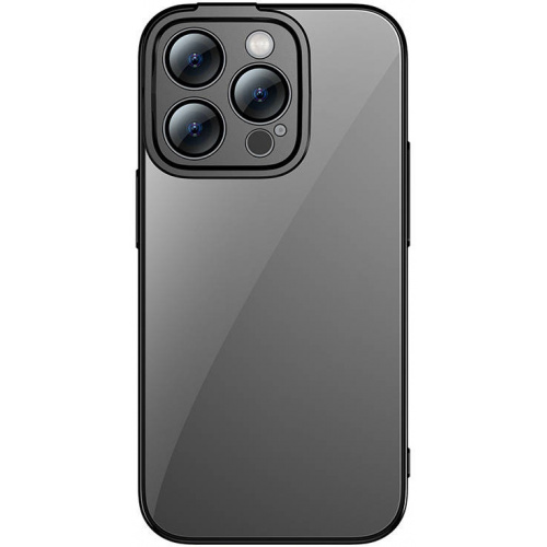 Baseus Distributor - 6932172615475 - BSU3780 - Baseus Glitter Case + Glass Apple iPhone 14 Pro Max (black) - B2B homescreen