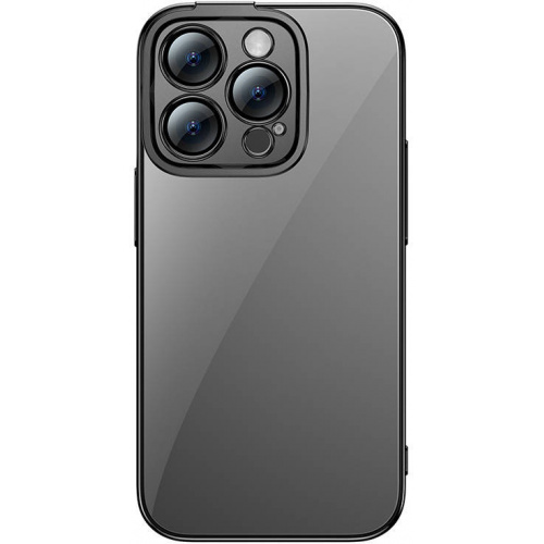Baseus Distributor - 6932172615451 - BSU3782 - Baseus Glitter Case + Glass Apple iPhone 14 Pro (black) - B2B homescreen