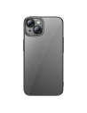 Tok + üveg Baseus Glitter Apple iPhone 14 (fekete)