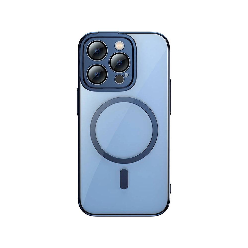 Wholesale Baseus Glitter MagSafe Case + Glass Apple iPhone 14 Pro Max (blue) - BSU3784 - {ean13} - Hurt