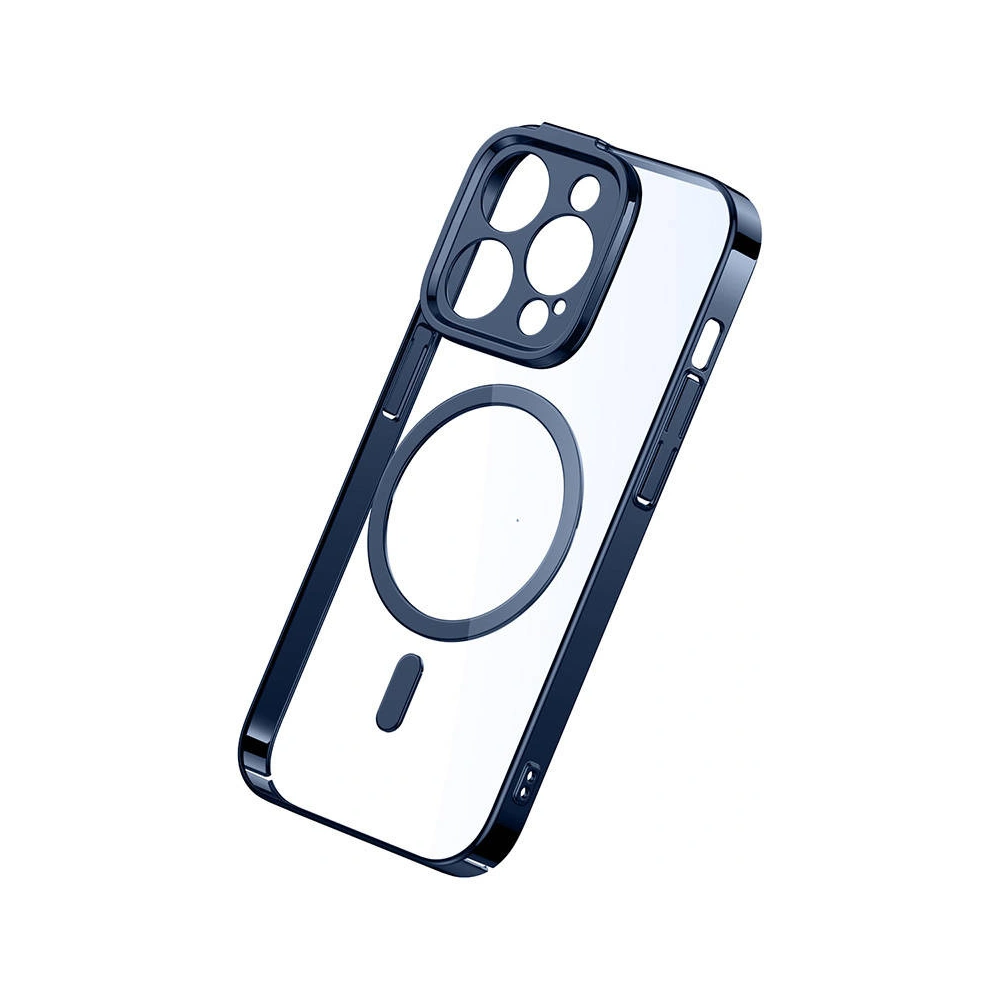 Hurtownia GSM - Sada pouzdro + sklo Baseus Glitter MagSafe Apple iPhone 14 Pro Max (modrá) - BSU3784 - {ean13} - Hurt