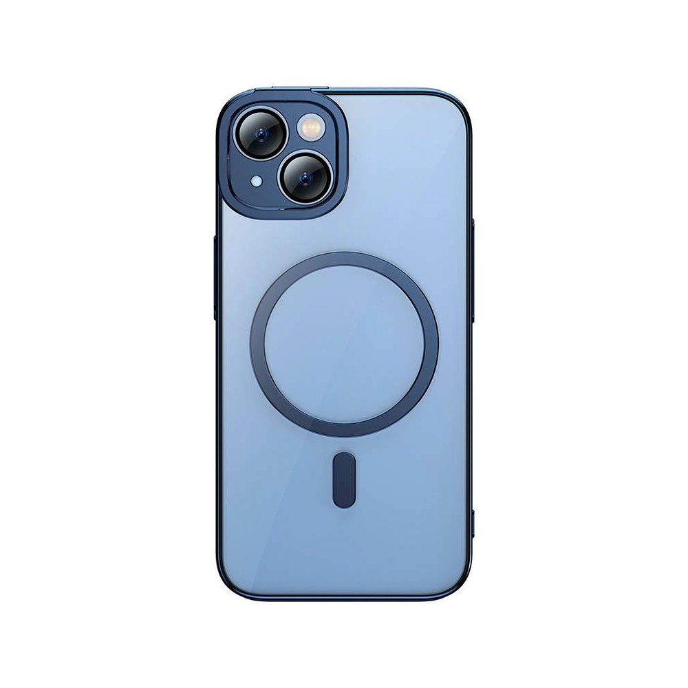 Hurtownia GSM - Set mit Hülle + Glas Baseus Glitter MagSafe Apple iPhone 14 Plus / 15 Plus (blau) - BSU3785 - {ean13} - Hurt