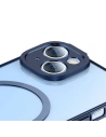 Wholesale Baseus Glitter MagSafe Case + Glass Apple iPhone 14 Plus / 15 Plus (blue) - BSU3785 - {ean13} - Hurt