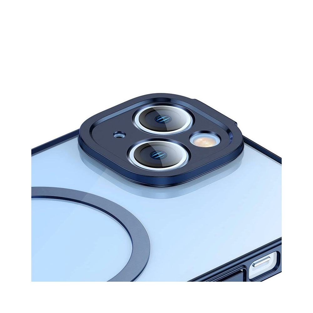 Hurtownia GSM - Set mit Hülle + Glas Baseus Glitter MagSafe Apple iPhone 14 Plus / 15 Plus (blau) - BSU3785 - {ean13} - Hurt