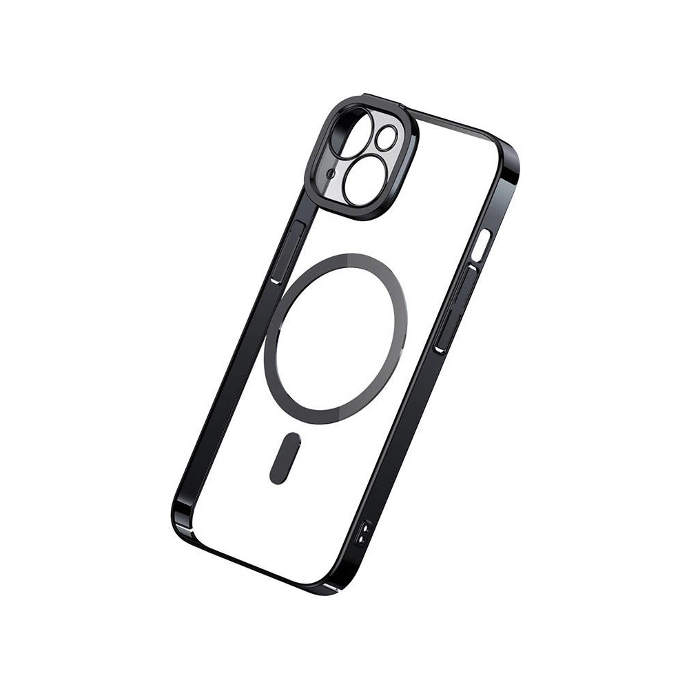 Hurtownia GSM - Tok + üveg Baseus Glitter MagSafe Apple iPhone 14 (fekete) - BSU3789 - {ean13} - Hurt