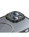 Hurtownia GSM - Set de husă + sticlă Baseus Glitter MagSafe Apple iPhone 14 (negru) - BSU3789 - {ean13} - Hurt