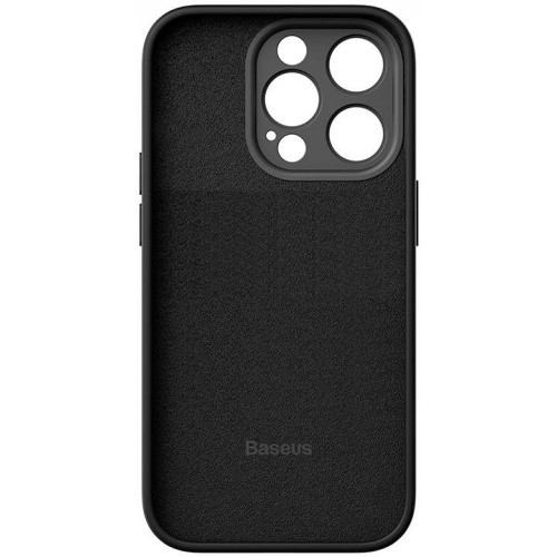 Baseus Distributor - 6932172615314 - BSU3791 - Baseus Liquid Silica Case + Glass Apple iPhone 14 Pro Max (black) - B2B homescreen