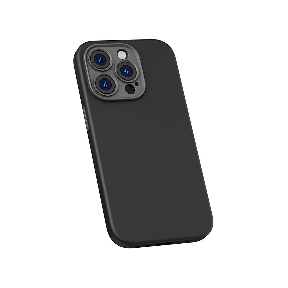 Hurtownia GSM - Case + Glas Set Baseus Liquid Silica Apple iPhone 14 Pro Max (schwarz) - BSU3791 - {ean13} - Hurt