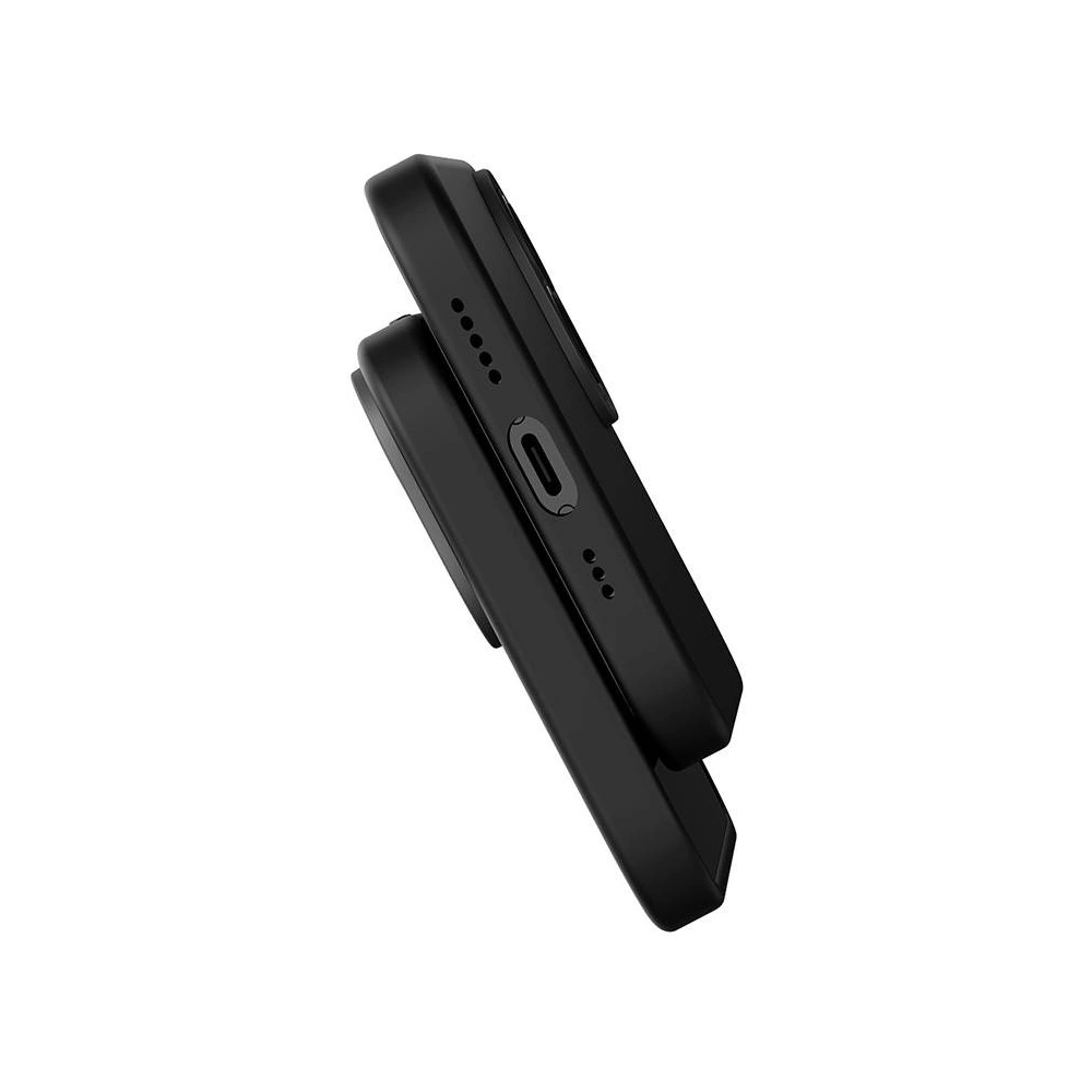 Hurtownia GSM - Set husă + sticlă Baseus Liquid Silica Apple iPhone 14 Plus / 15 Plus (negru) - BSU3792 - {ean13} - Hurt