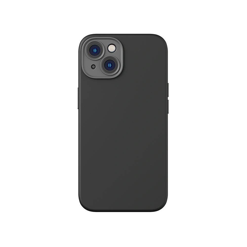 Hurtownia GSM - Tok + üveg Baseus Liquid Silica Apple iPhone 14 Plus / 15 Plus (fekete) - BSU3792 - {ean13} - Hurt
