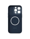 Set Case + Glas Baseus Liquid Silica MagSafe Apple iPhone 14 Pro Max (blau)