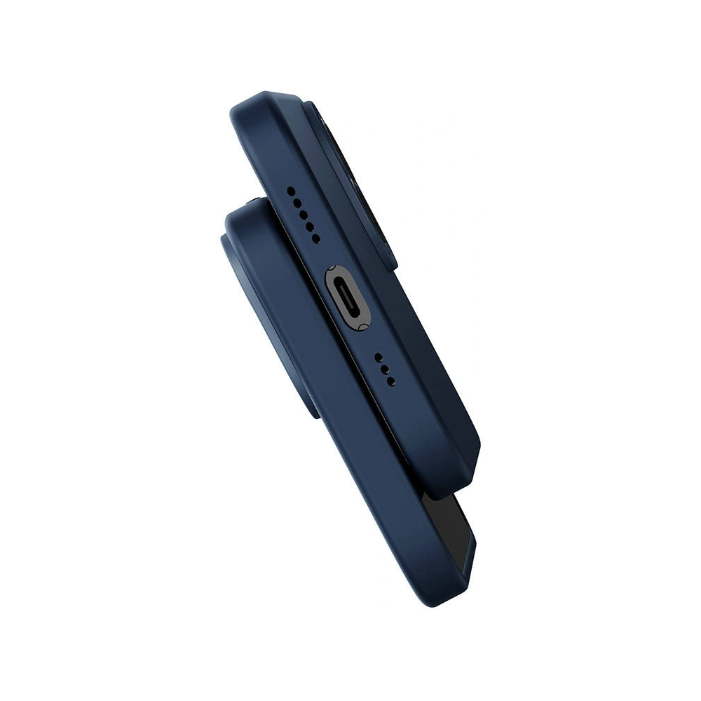 Hurtownia GSM - Set husă + sticlă Baseus Liquid Silica MagSafe Apple iPhone 14 Pro Max (albastru) - BSU3795 - {ean13} - Hurt