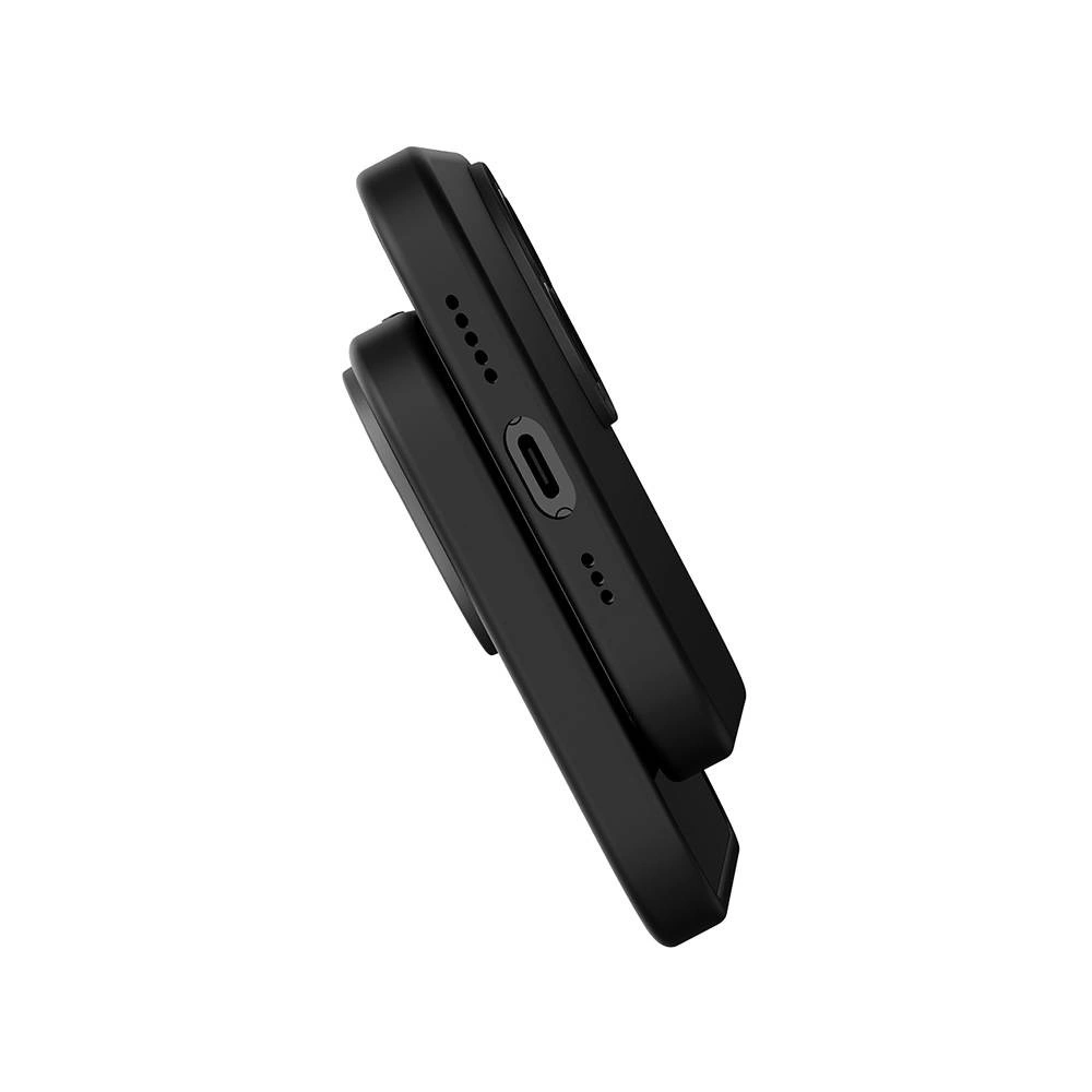 Hurtownia GSM - Set mit Case + Glas Baseus Liquid Silica MagSafe Apple iPhone 14 Pro (schwarz) - BSU3796 - {ean13} - Hurt