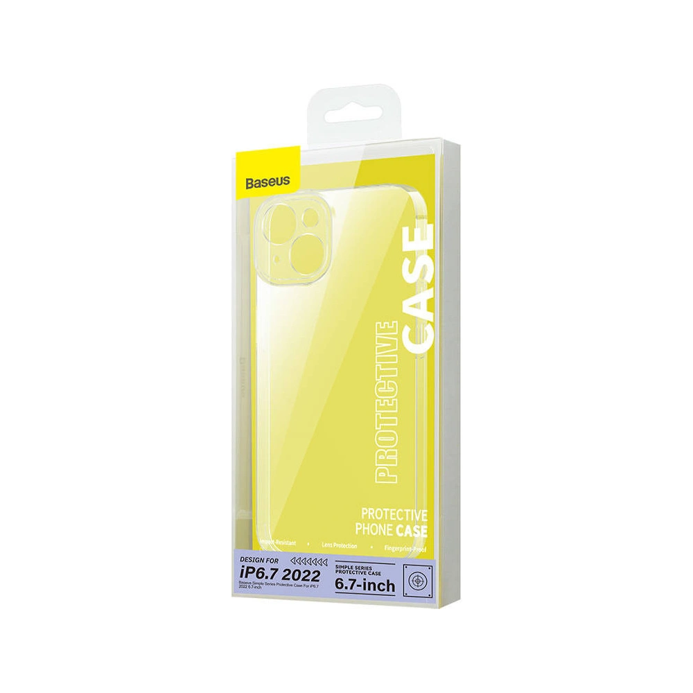Hurtownia GSM - Case Baseus Simple Apple iPhone 14 Plus / 15 Plus - BSU3798 - {ean13} - Hurt