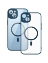 Baseus Frame MagSafe Case + Glass Apple iPhone 14 (blue)