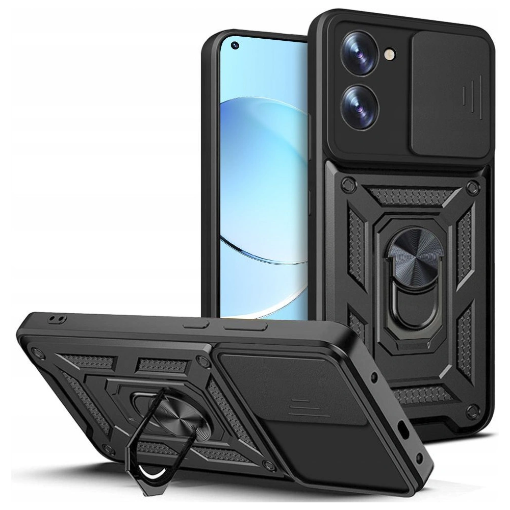 Hurtownia GSM - Etui Tech-Protect CamShield Pro Realme 10 4G Fekete - THP1662 - {ean13} - Hurt
