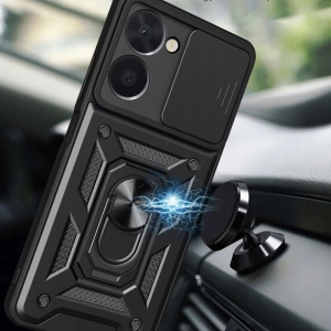 Hurtownia GSM - Case Tech-Protect CamShield Pro Realme 10 4G Schwarz - THP1662 - {ean13} - Hurt