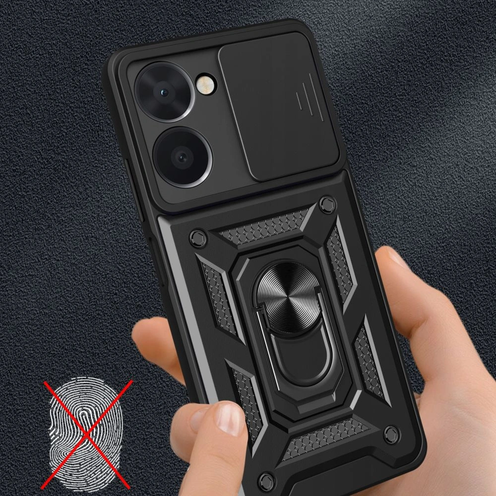 Hurtownia GSM - Etui Tech-Protect CamShield Pro Realme 10 4G Fekete - THP1662 - {ean13} - Hurt