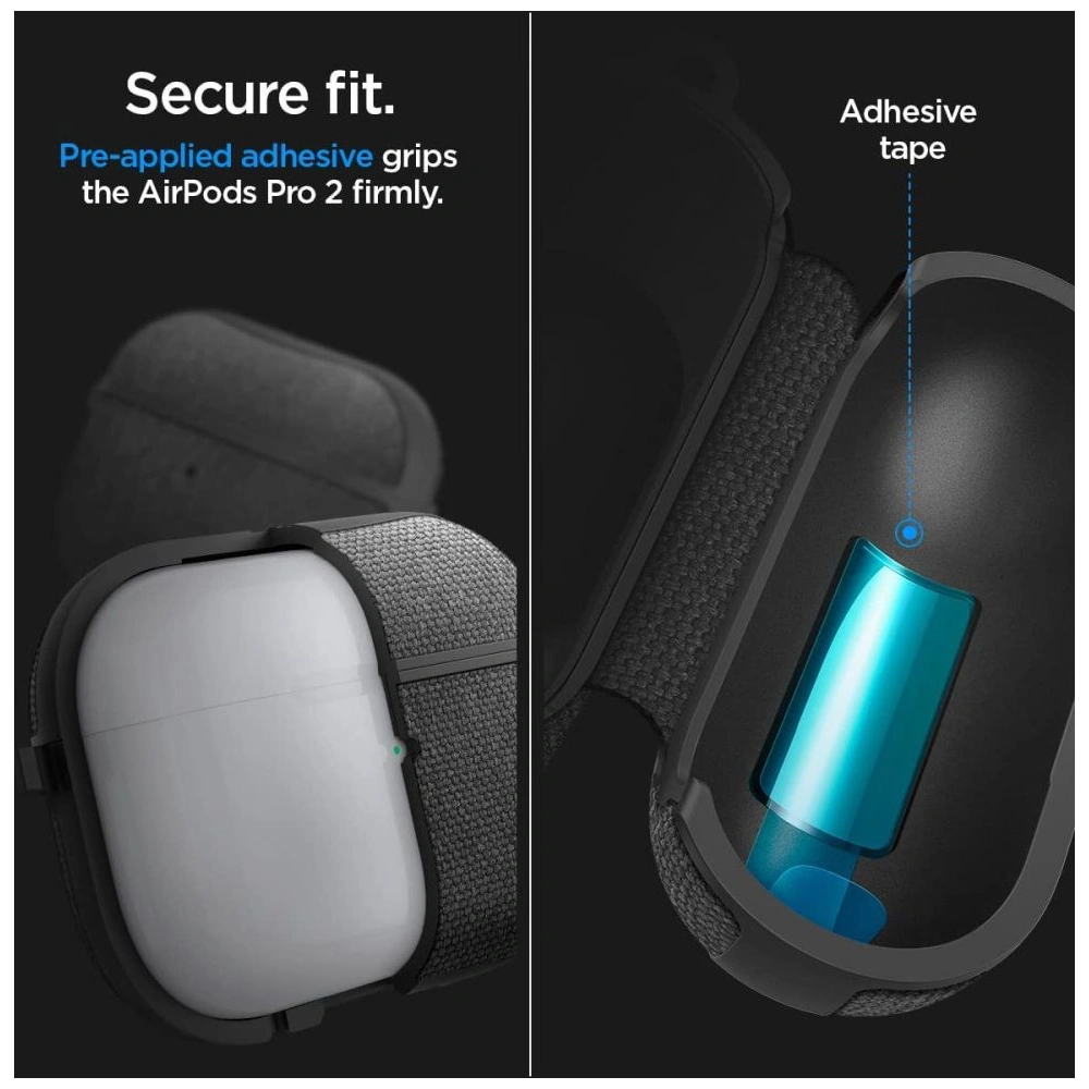Hurtownia GSM - Etui Spigen Urban Fit Apple AirPods Pro 2/1 Fekete - SPN2582 - {ean13} - Hurt