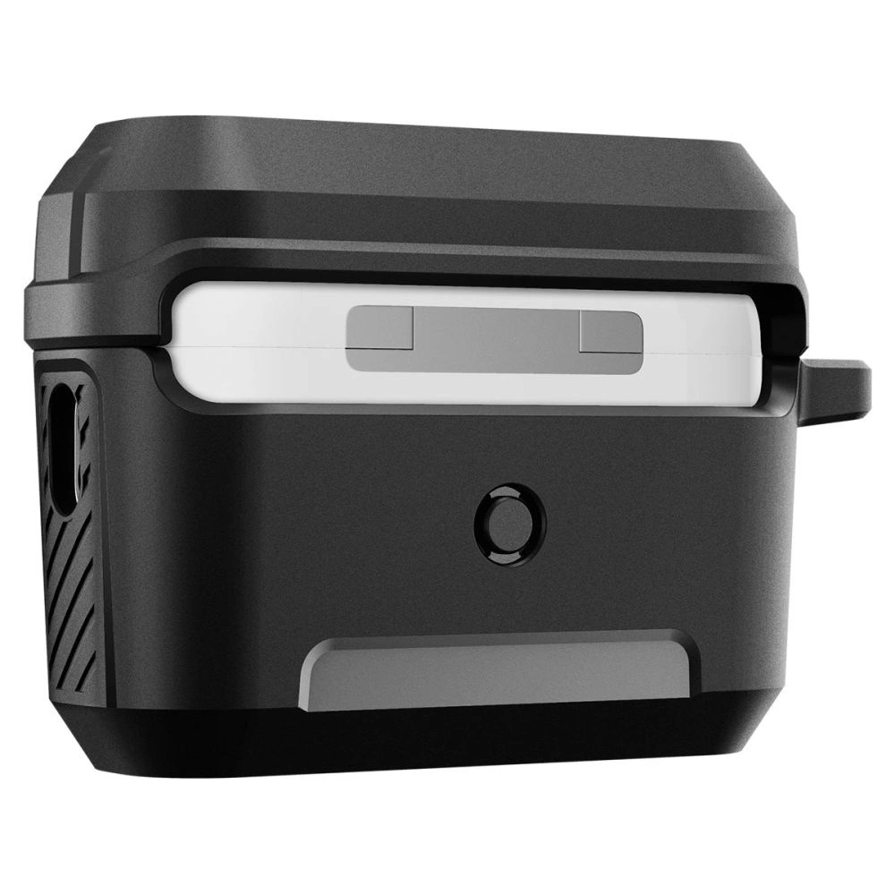 Hurtownia GSM - Case Spigen Lock Fit Apple AirPods Pro 2/1 Matte Schwarz - SPN2583 - {ean13} - Hurt