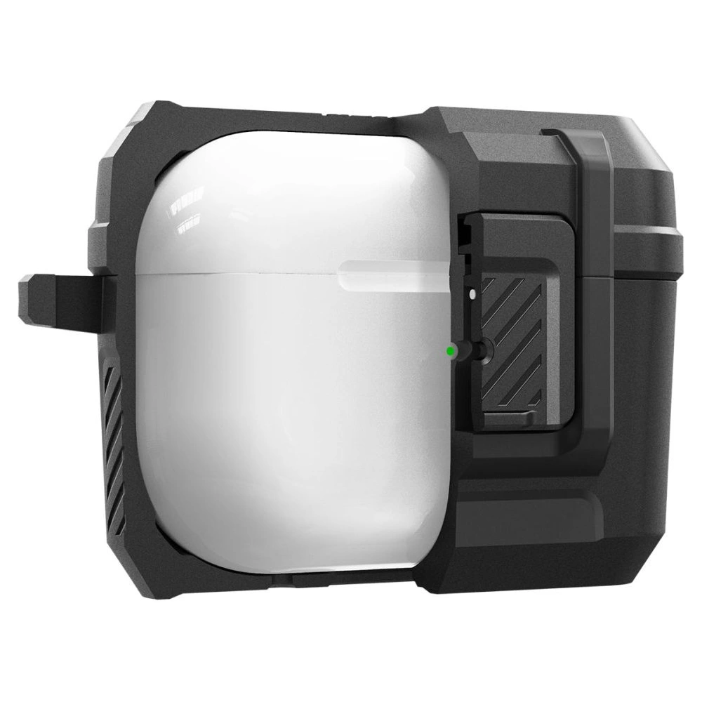 Hurtownia GSM - Case Spigen Lock Fit Apple AirPods Pro 2/1 Matte Schwarz - SPN2583 - {ean13} - Hurt