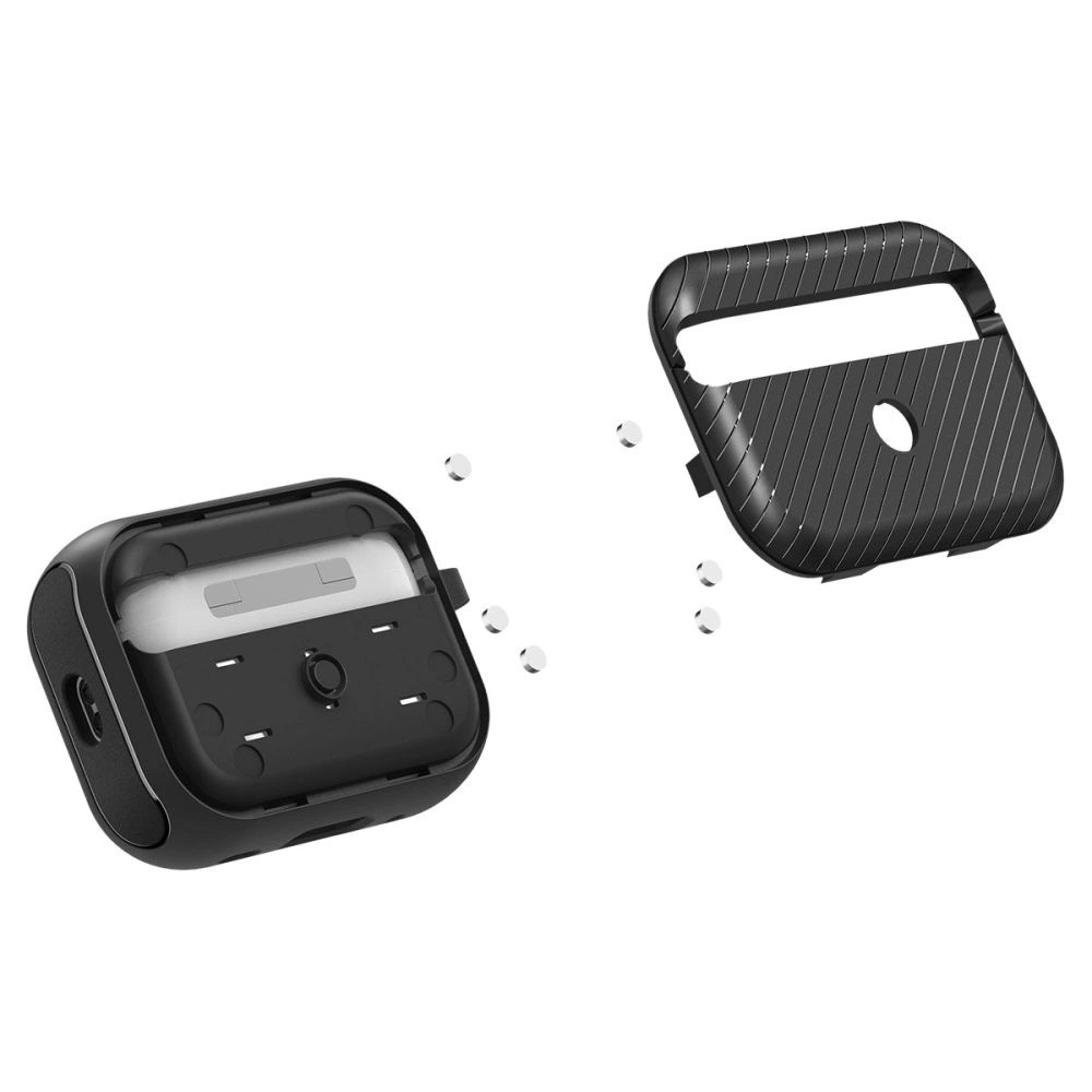 Hurtownia GSM - Case Spigen Mag Armor MagSafe Apple AirPods Pro 2/1 Matte Schwarz - SPN2584 - {ean13} - Hurt