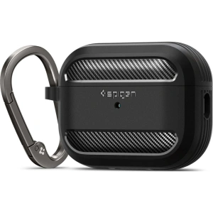 Hurtownia GSM - Etui Spigen Rugged Armor Apple AirPods Pro 2/1 Matt Fekete - SPN2585 - {ean13} - Hurt