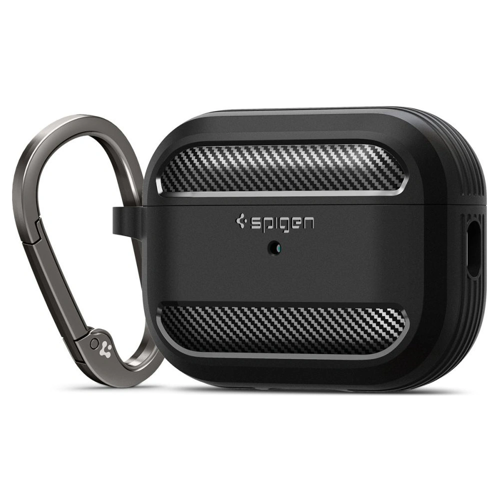 Hurtownia GSM - Etui Spigen Rugged Armor Apple AirPods Pro 2/1 Matně černé - SPN2585 - {ean13} - Hurt