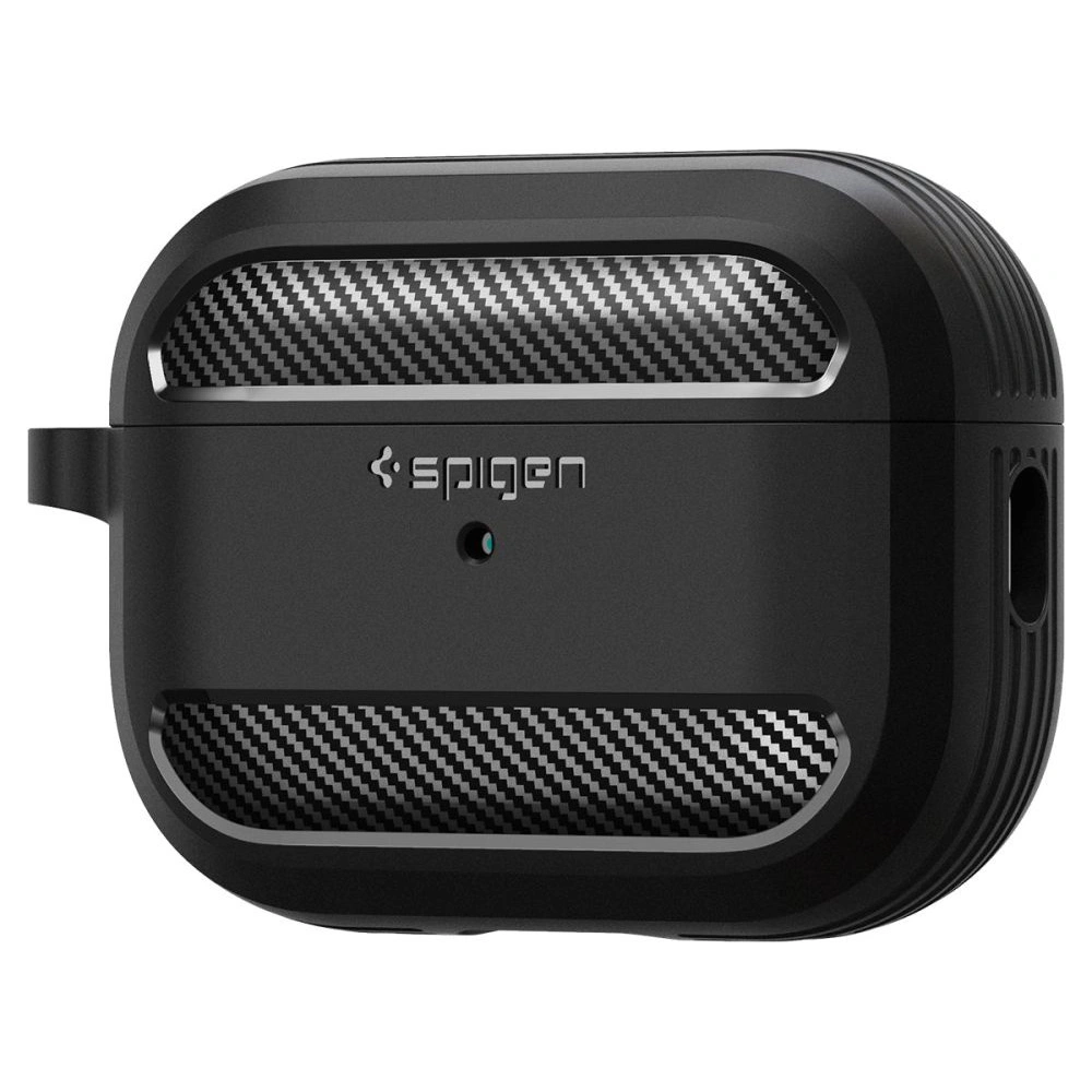 Hurtownia GSM - Etui Spigen Rugged Armor Apple AirPods Pro 2/1 Matně černé - SPN2585 - {ean13} - Hurt