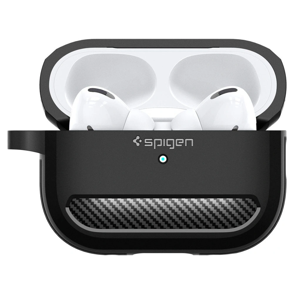Hurtownia GSM - Etui Spigen Rugged Armor Apple AirPods Pro 2/1 Matně černé - SPN2585 - {ean13} - Hurt