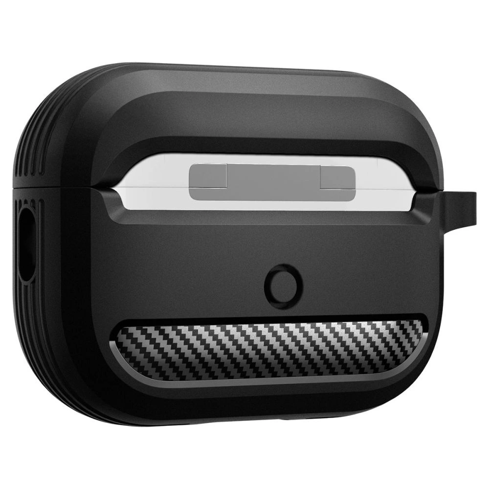 Hurtownia GSM - Etui Spigen Rugged Armor Apple AirPods Pro 2/1 Matně černé - SPN2585 - {ean13} - Hurt