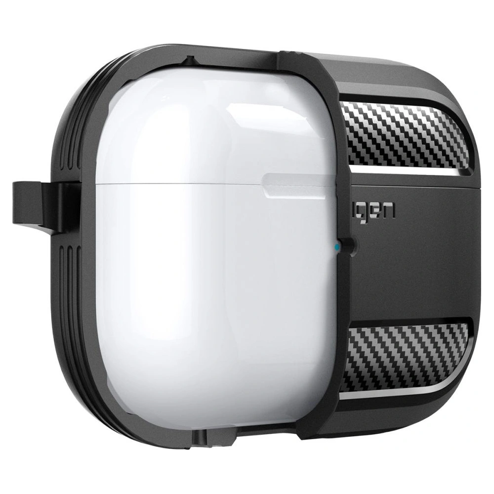 Hurtownia GSM - Etui Spigen Rugged Armor Apple AirPods Pro 2/1 Matně černé - SPN2585 - {ean13} - Hurt
