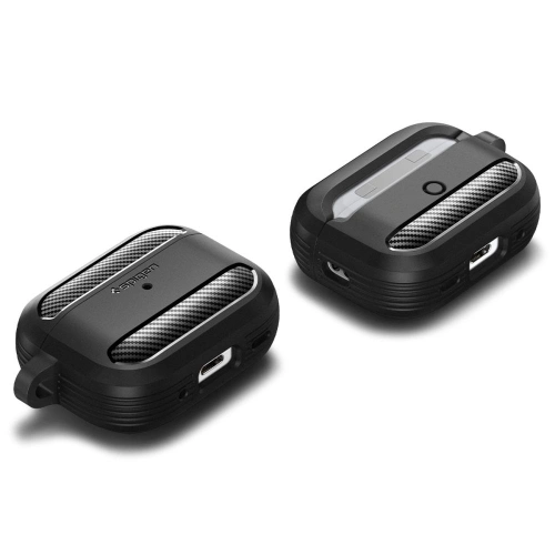 Etui Spigen Rugged Armor Apple AirPods Pro 2/1 Matte Black